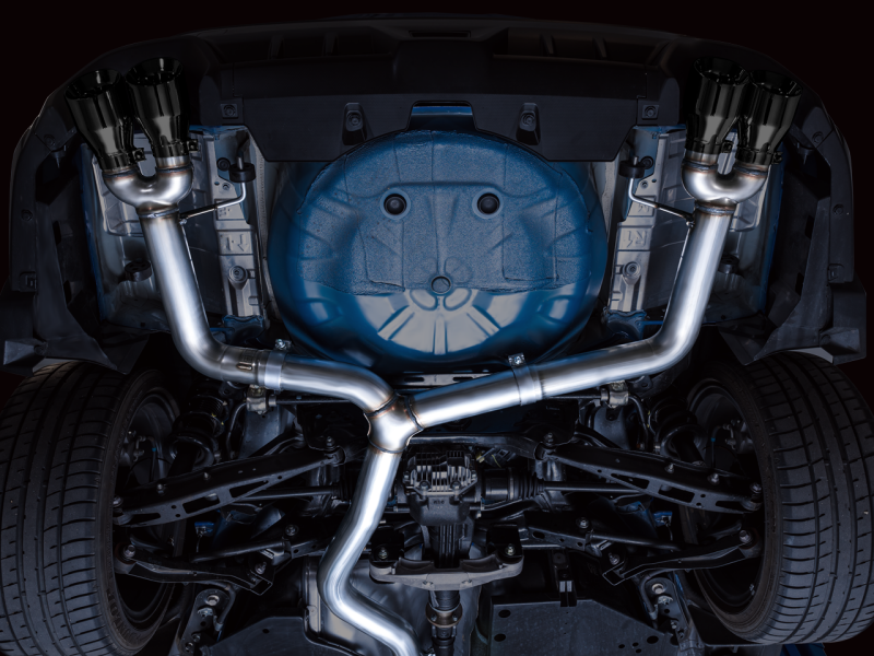 Subaru WRX Performance Exhaust - AWE Tuning - Cat-Back Track - Diamond Black - `22-`27